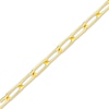 Thumbnail Image 1 of Solid Paperclip Chain Necklace 14K Yellow Gold 18" 3.1mm