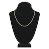 Thumbnail Image 3 of Solid Paperclip Chain Necklace 14K Yellow Gold 20" 3.1mm