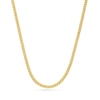 Thumbnail Image 0 of Solid Miami Curb Link Necklace 14K Yellow Gold 24" 6.45mm