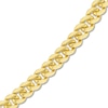 Thumbnail Image 1 of Solid Miami Curb Link Necklace 14K Yellow Gold 24" 6.45mm