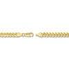 Thumbnail Image 2 of Solid Miami Curb Link Necklace 14K Yellow Gold 24" 6.45mm