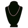 Thumbnail Image 4 of Solid Open Curb Necklace 14K Rose Gold 20&quot; 2.7mm