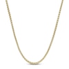 Thumbnail Image 1 of Solid Wheat Chain Necklace Yellow Ion-Plated Stainless Steel 24&quot; 3mm