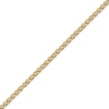 Thumbnail Image 2 of Solid Wheat Chain Necklace Yellow Ion-Plated Stainless Steel 24&quot; 3mm