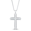 Thumbnail Image 0 of Cross Necklace Ion-Plated Stainless Steel 24"