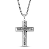 Thumbnail Image 0 of Antique Cross Necklace Stainless Steel 24"