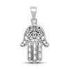 Thumbnail Image 1 of Antique Hamsa Charm Sterling Silver