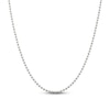 Thumbnail Image 0 of Solid Beaded Chain Necklace Sterling Silver 24" 3.0mm