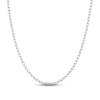 Thumbnail Image 0 of Solid Elongated Link Chain Necklace Sterling Silver 3.2mm 22"