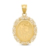 Thumbnail Image 1 of Polished Leo Zodiac Charm 14K Yellow Gold