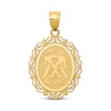 Thumbnail Image 1 of Polished Gemini Zodiac Charm 14K Yellow Gold