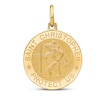 Thumbnail Image 1 of Polished St. Christopher Charm 14K Yellow Gold