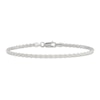 Thumbnail Image 0 of Solid Figaro Chain Bracelet Sterling Silver 7" 2.5mm