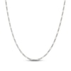 Thumbnail Image 1 of Solid Figaro Chain Necklace Sterling Silver 14&quot; 2.85mm