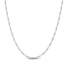 Thumbnail Image 1 of Solid Figaro Chain Necklace Sterling Silver 28&quot; 2.85mm