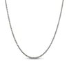 Thumbnail Image 1 of Solid Rope Chain Necklace Sterling Silver 26&quot; 2.5mm