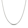 Thumbnail Image 1 of Solid Rope Chain Necklace Sterling Silver 22&quot; 2.25mm