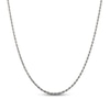 Thumbnail Image 1 of Solid Rope Chain Necklace Sterling Silver 24&quot; 2.25mm