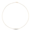 Thumbnail Image 2 of Solid Paperclip Necklace 14K Yellow Gold 18&quot; 1.3mm