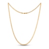 Thumbnail Image 0 of Solid Curb Necklace 14K Yellow Gold 20" 3.9mm