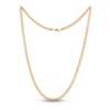 Thumbnail Image 0 of Hollow Curb Necklace 14K Yellow Gold 24" 5.1mm