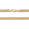 Thumbnail Image 1 of Hollow Curb Necklace 14K Yellow Gold 24" 5.1mm