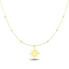 Thumbnail Image 1 of Star Necklace 14K Yellow Gold 18&quot;