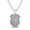 Thumbnail Image 1 of St Michael Pendant Necklace Stainless Steel 22&quot;