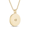 Thumbnail Image 3 of 1933 by Esquire Men's Zeus Amulet Necklace 14K Yellow Gold-Plated Sterling Silver 24&quot;