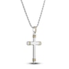 Thumbnail Image 0 of 1933 by Esquire Cross Necklace 14K Yellow Gold-Plated/Sterling Silver 22"
