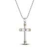 Thumbnail Image 1 of 1933 by Esquire Cross Necklace 14K Yellow Gold-Plated/Sterling Silver 22"