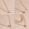 Thumbnail Image 3 of Hollow Paperclip Y Necklace 14K Yellow Gold 24" 3.9mm