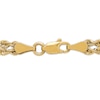 Thumbnail Image 4 of Double Row Hollow Rope Chain 10K Yellow Gold 18&quot;