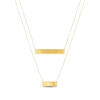 Thumbnail Image 0 of Layered Bar Necklace 10K Yellow Gold 17"