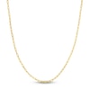 Thumbnail Image 0 of Solid Paperclip Chain Necklace 14K Yellow Gold 18" 2.5mm