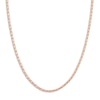 Thumbnail Image 0 of Solid Paperclip Chain Necklace 14K Rose Gold 24" 2.5mm