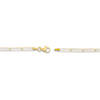 Thumbnail Image 3 of Solid Paperclip Chain Necklace 14K Yellow Gold 16&quot; 3.4mm