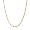 Thumbnail Image 0 of Solid Glitter Rope Necklace 14K Yellow Gold 30" 2.4mm