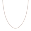 Thumbnail Image 0 of Diamond-Cut Solid Cable Chain Necklace 14K Rose Gold 20" 1.05mm