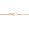 Thumbnail Image 2 of Diamond-Cut Solid Cable Chain Necklace 14K Rose Gold 20" 1.05mm