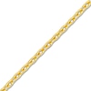 Thumbnail Image 1 of Diamond-Cut Solid Cable Chain Necklace 14K Yellow Gold 18" 1.15mm