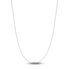 Thumbnail Image 1 of Diamond-Cut Solid Cable Chain Necklace 14K White Gold 20&quot; 1.5mm