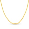 Thumbnail Image 1 of Round Solid Franco Chain Necklace 14K Yellow Gold 22&quot; 3mm