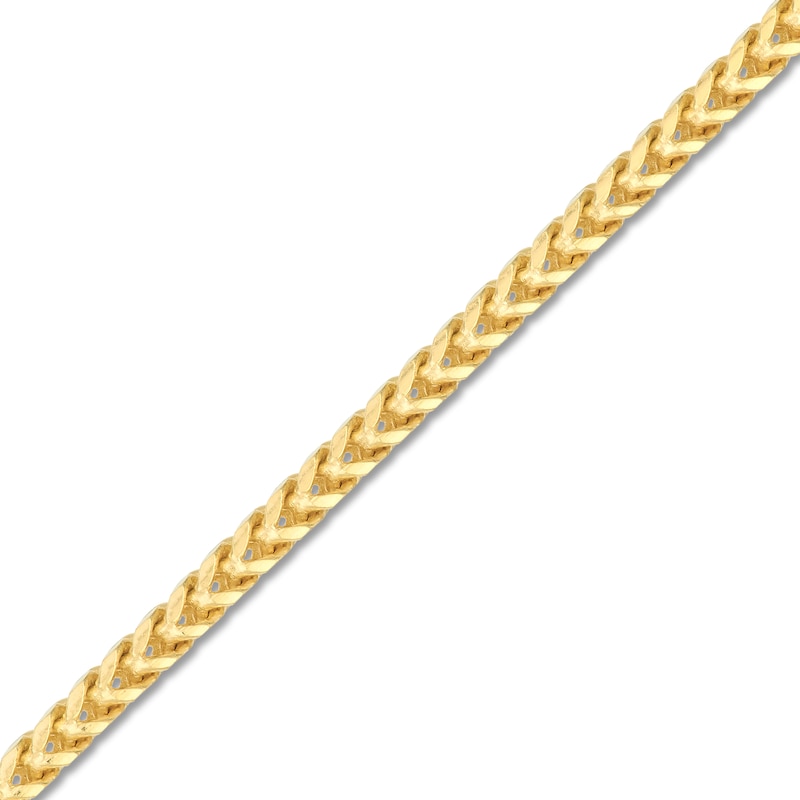 Round Solid Franco Chain Necklace 14K Yellow Gold 22" 2mm