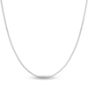 Thumbnail Image 0 of Flat Solid Mariner Chain Necklace 14K White Gold 16" 2.2mm