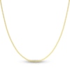 Thumbnail Image 0 of Flat Solid Mariner Chain Necklace 14K Yellow Gold 20" 2.2mm