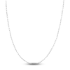 Thumbnail Image 0 of Solid Paperclip Chain Necklace 14K White Gold 16" 1.95mm