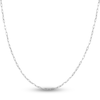 Thumbnail Image 0 of Solid Paperclip Chain Necklace 14K White Gold 18" 1.95mm