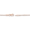 Thumbnail Image 3 of Solid Paperclip Chain Necklace 14K Rose Gold 16&quot; 1.95mm