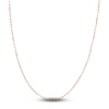 Thumbnail Image 0 of Solid Paperclip Chain Necklace 14K Rose Gold 18" 1.95mm